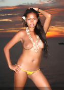 Cherry Lynne Sunset Bikini