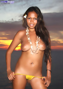 Cherry Lynne Sunset Bikini